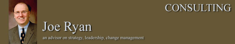 JOE RYAN - CONSULTING